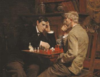 Julian Ashton : The chess game